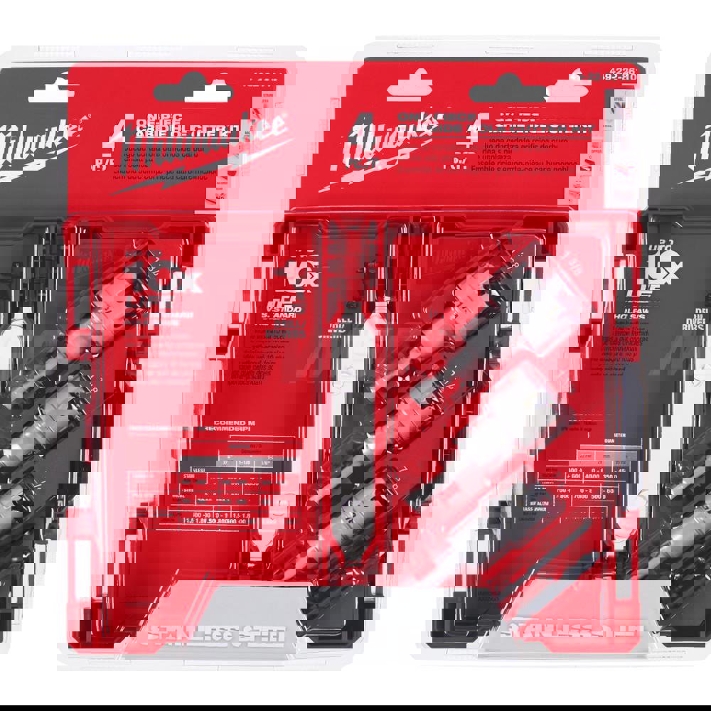 General Purpose Hole Saw Kit: 7/8 to 1-3/8